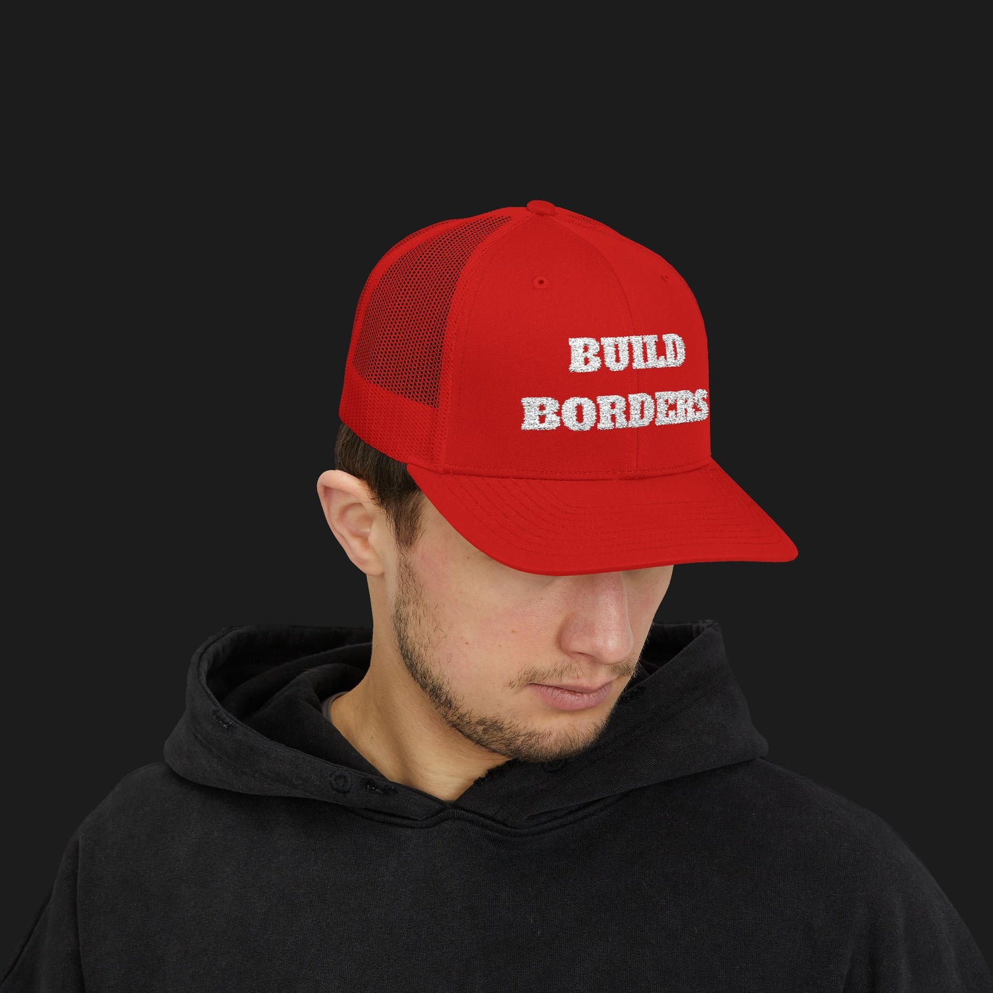 Build Borders Trucker Cap